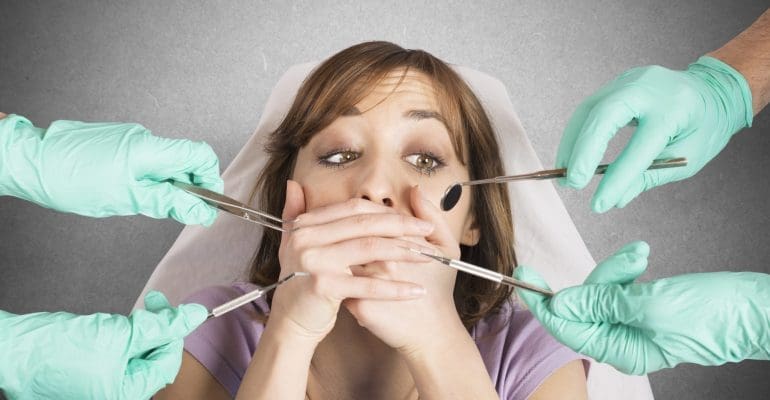 Calm dental fear