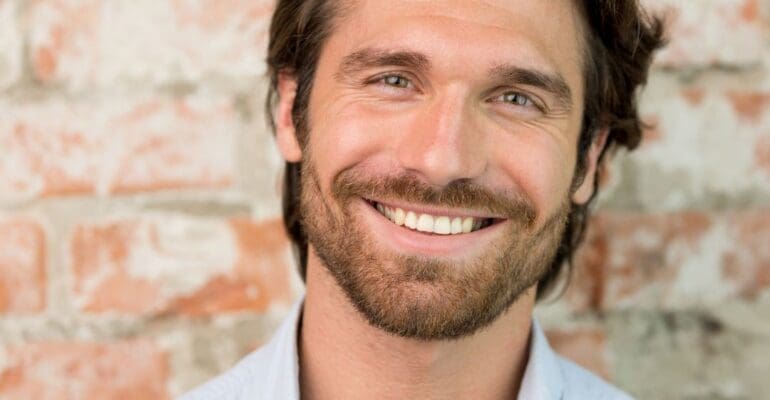 sedation dentistry |. man smiling