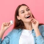 woman smiling | cosmetic dental procedures